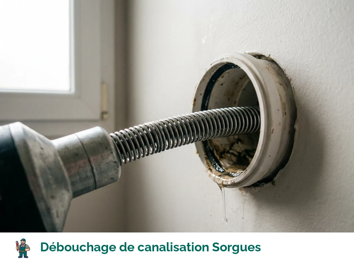 Débouchage de canalisation à Sorgues
