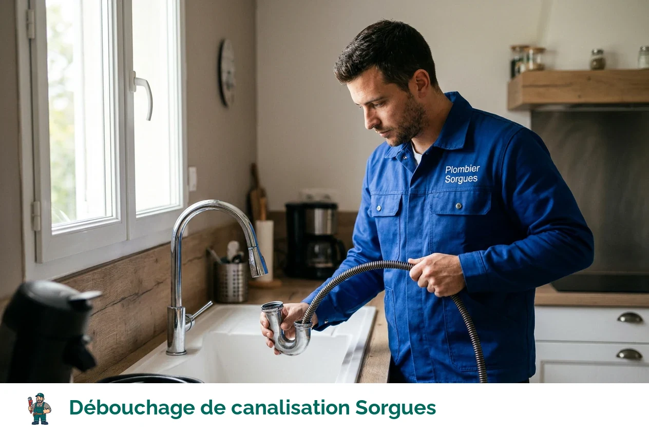 Débouchage de canalisation à Sorgues