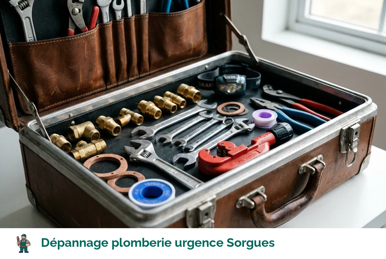Dépannage plomberie urgence à Sorgues