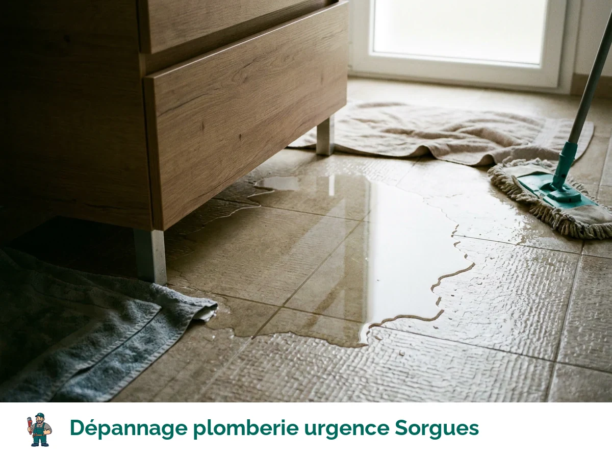 Dépannage plomberie urgence à Sorgues