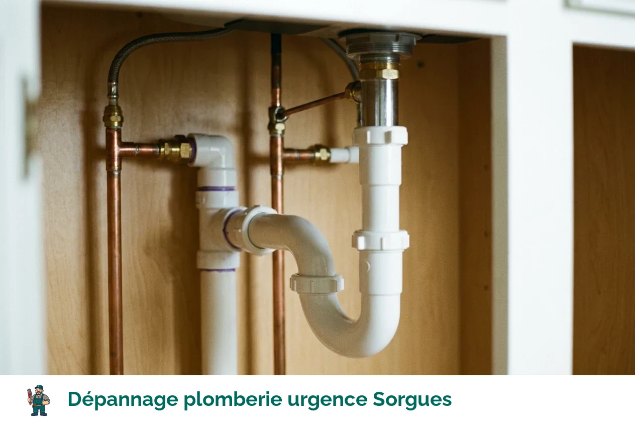 Dépannage plomberie urgence à Sorgues