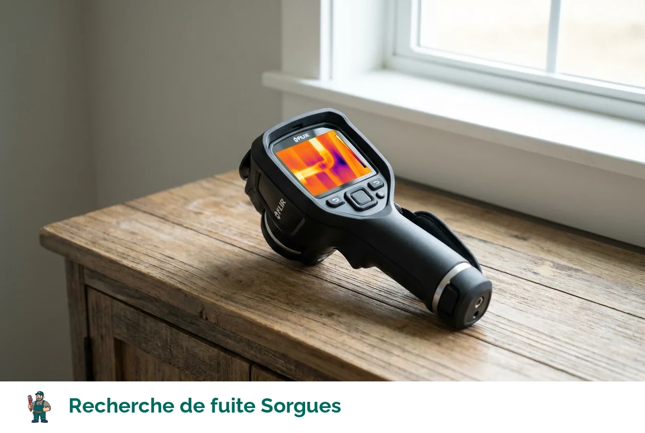 Recherche de fuite à Sorgues
