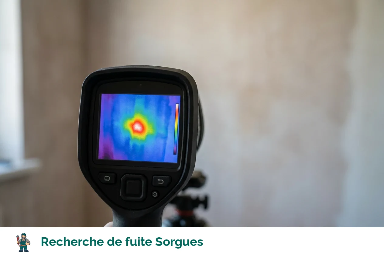 Recherche de fuite à Sorgues