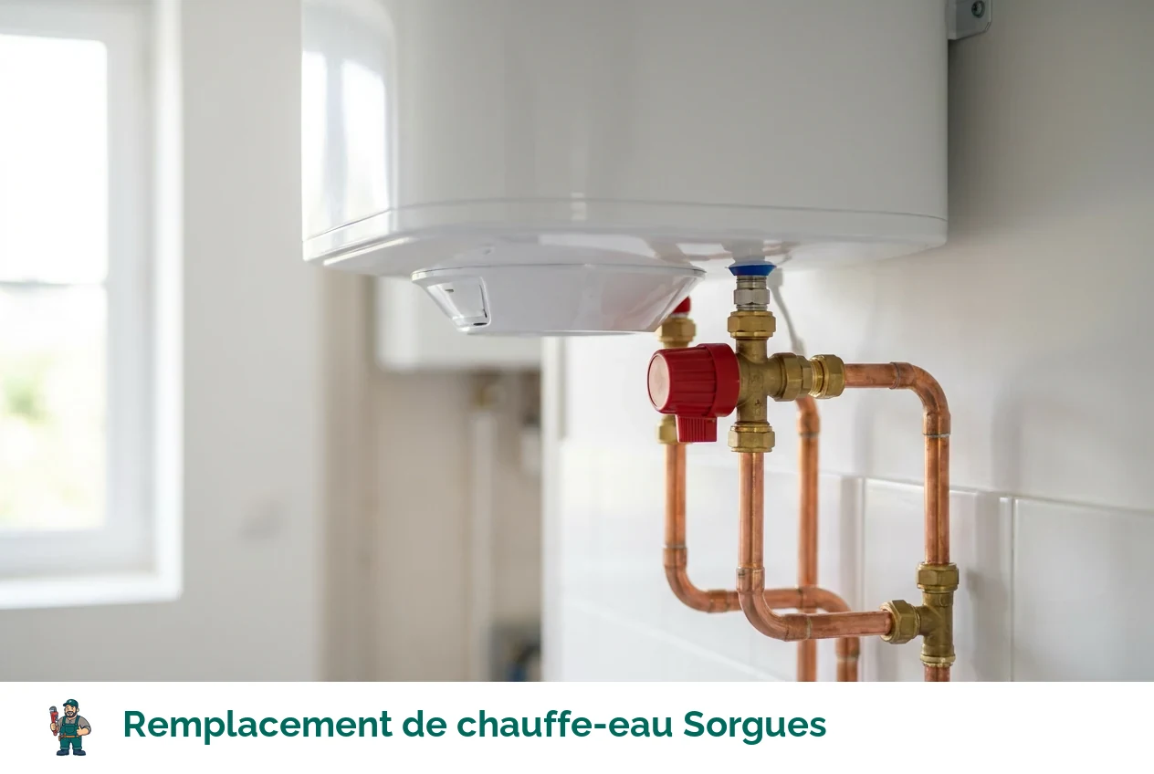 Remplacement de chauffe-eau à Sorgues