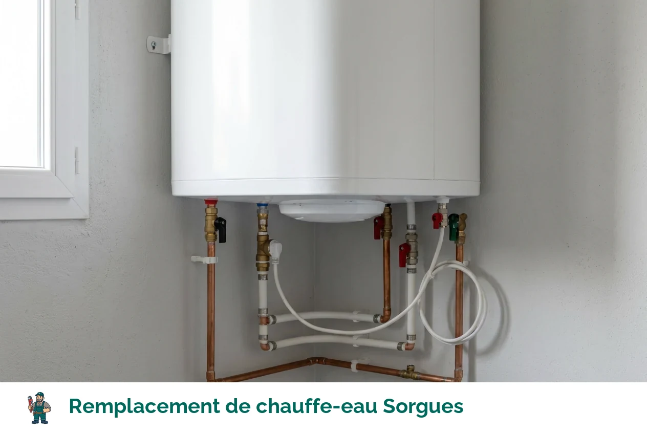Remplacement de chauffe-eau à Sorgues
