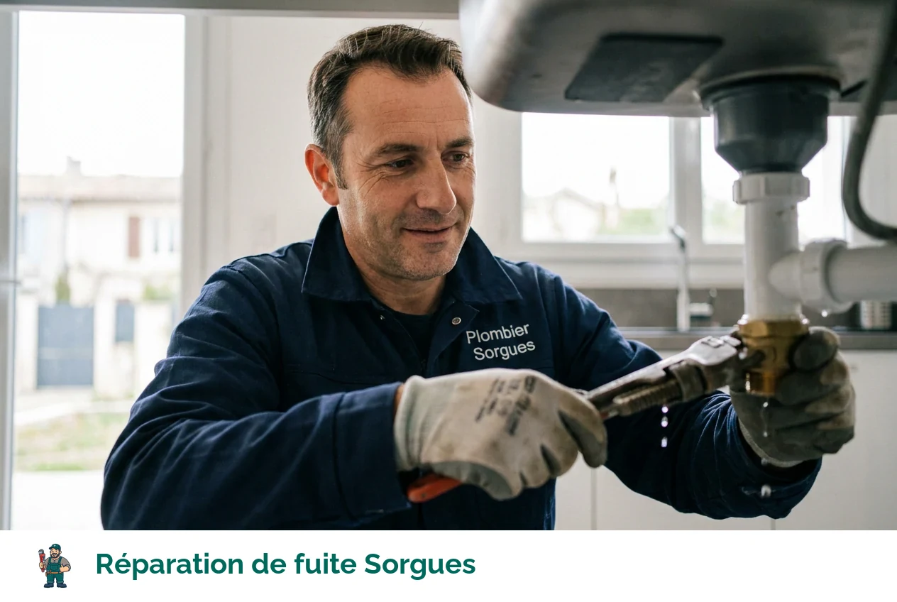 Réparation de fuite à Sorgues